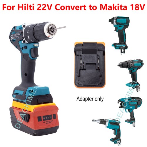 Battery adapter for - makita, 18v