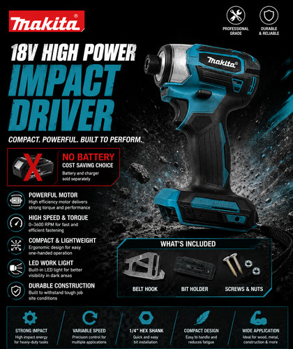 Makita 18v dtd173 - makita,